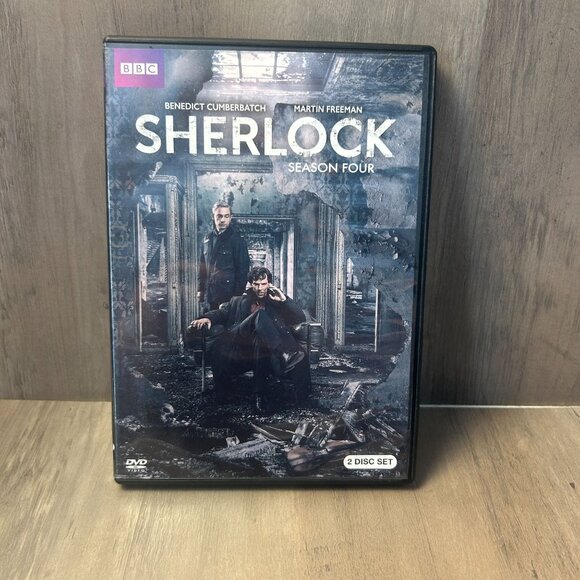Sherlock Season 4 BBC TV Series 2-Disc DVD Martin Freeman Benedict Cumberbatch - Picture 1 of 2